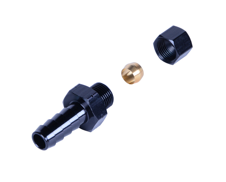 DERALE 13041 Fitting 5/16in Tube to 3/8in Barb
