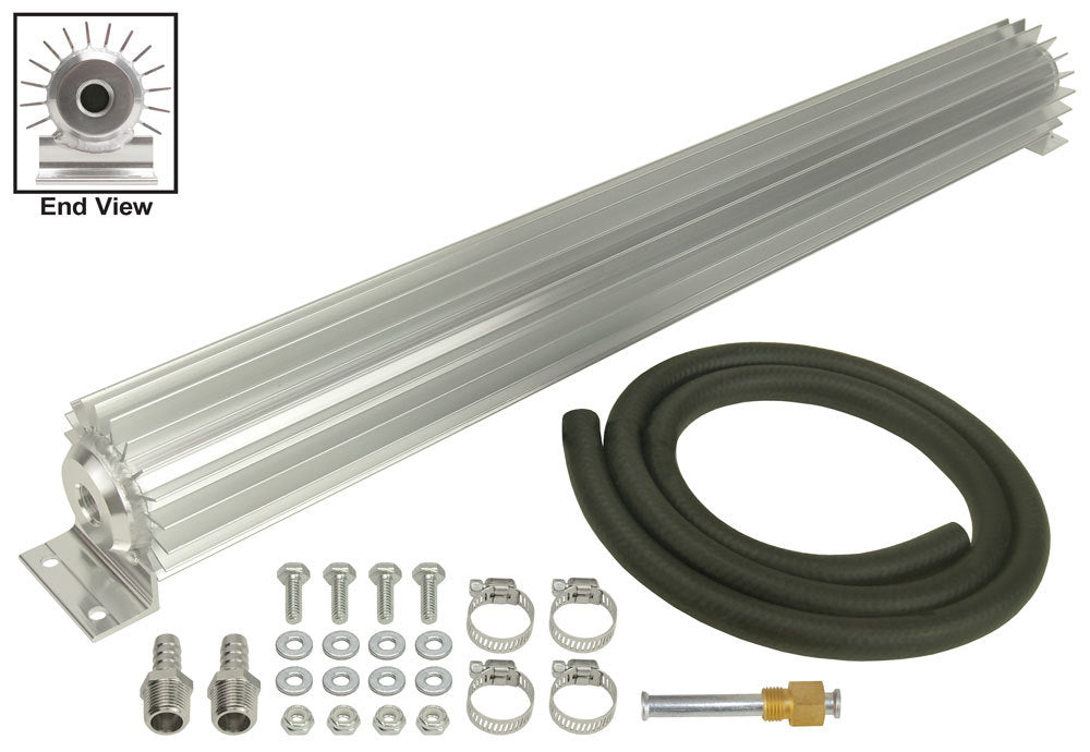 DERALE 13256 Heat Sink Trans Cooler 24in Long 3/8in NPT Inle