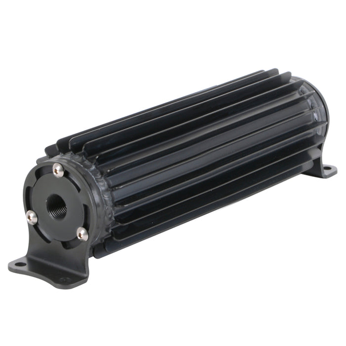 DERALE 13269 Single-Pass Heat Sink Co oler  10in Black Anodize