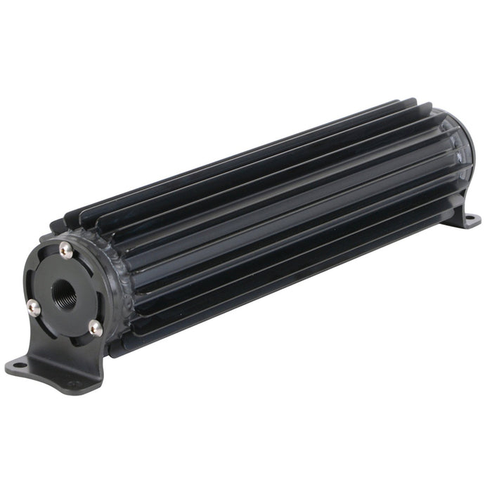 DERALE 13270 Single-Pass Heat Sink Co oler  12in Black Anodize