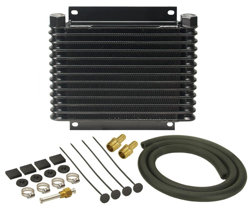 DERALE 13613 Trans Cooler 22000 GVW 3/8 Barb Fitting