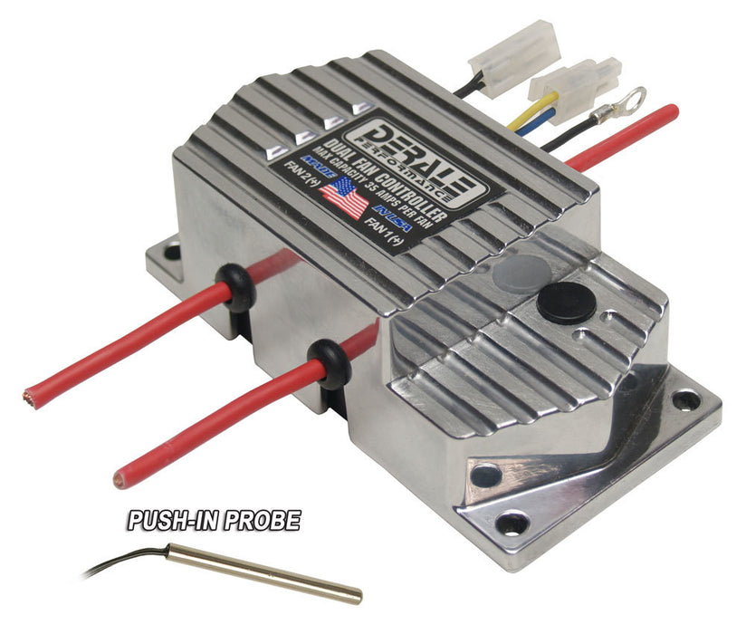 DERALE 16788 Dual Fan Controller Push In