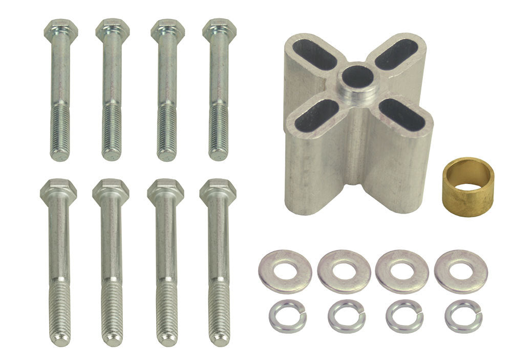 DERALE 34520 2in Universal Fan Spacer Female 5/8 or 3/4 Pilot