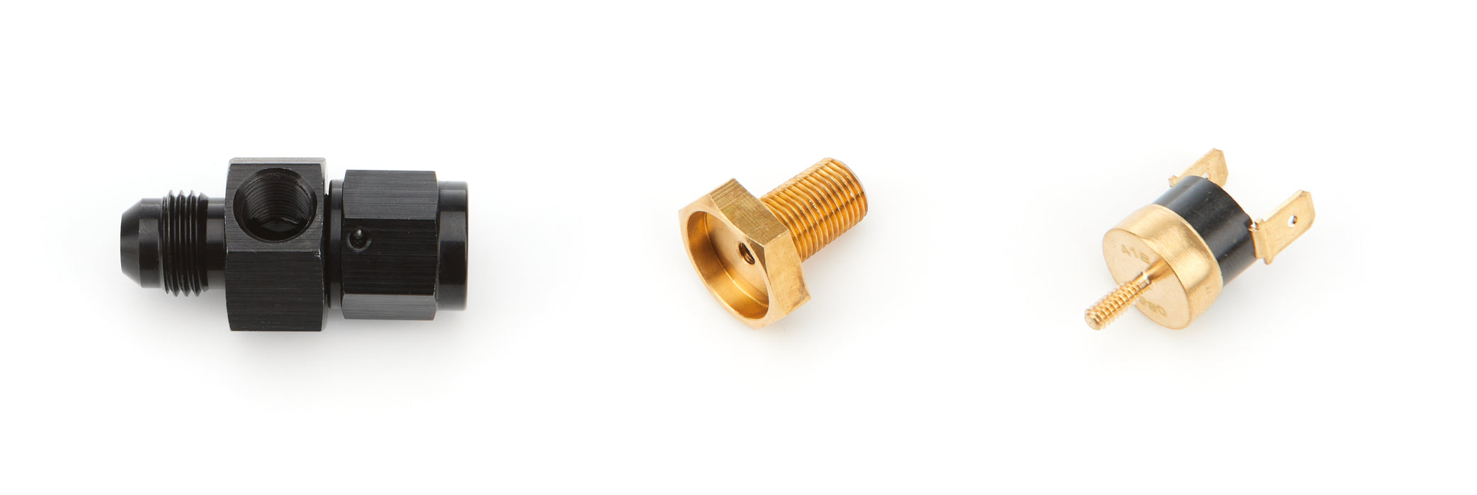 DERALE 35025 In Line Fluid Thermostat 6an 190 Degree