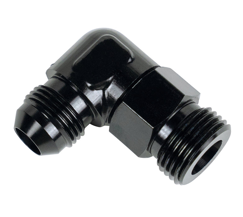 DERALE 59510 Fitting 90 Degree 7/8-14 to -10AN Male