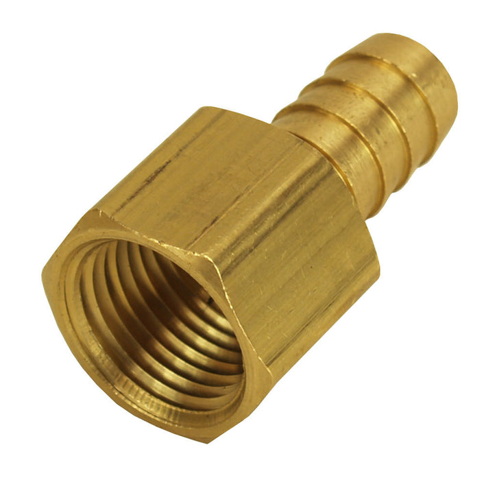 DERALE 98106 Straight Hose Barb Fitti ng 1/2 NPT F x 1/2 Barb