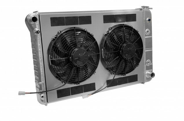 DEWITTS RADIATOR 32-4139019A Radiator w/Fans C-10 Trk 73-86 Trans Raw