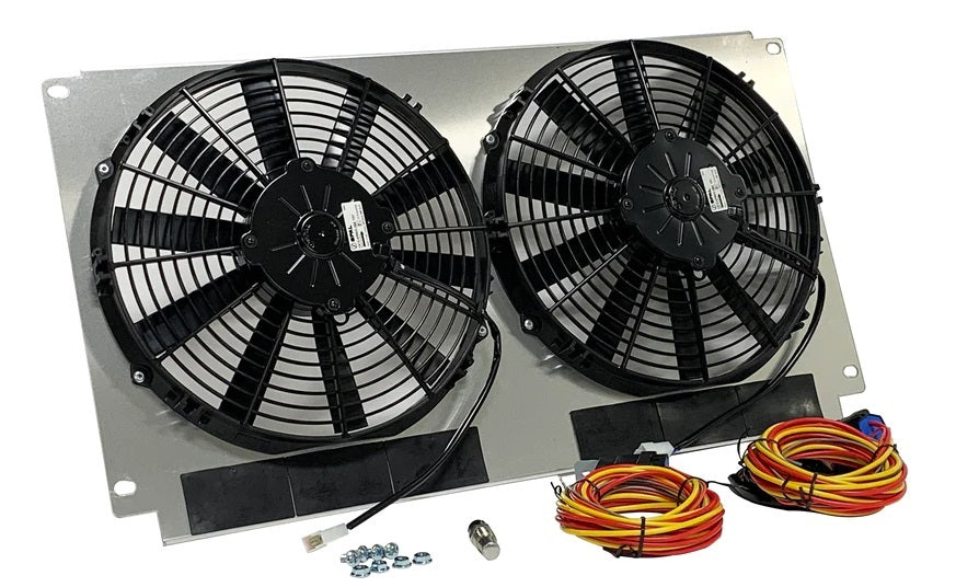 DEWITTS RADIATOR 32-SP440 Fan Kit 66-67 Chevelle Dual 2200cfm