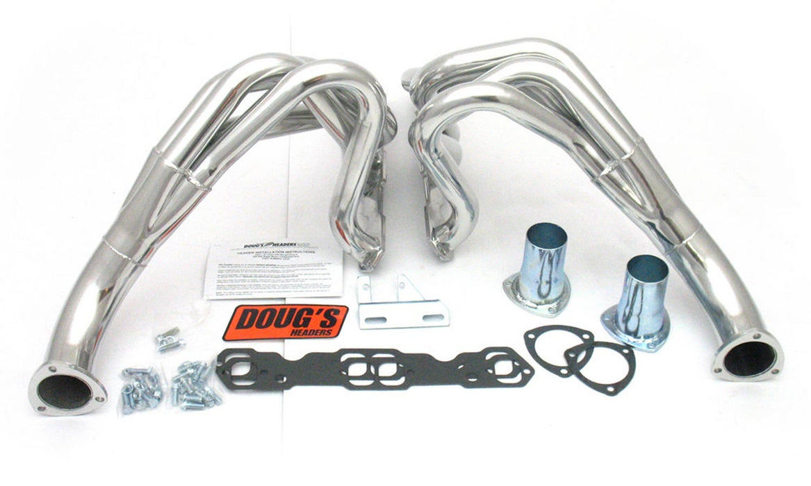 DOUGS HEADERS D329 SBC Headers 1.75 Dia Ceramic Coated
