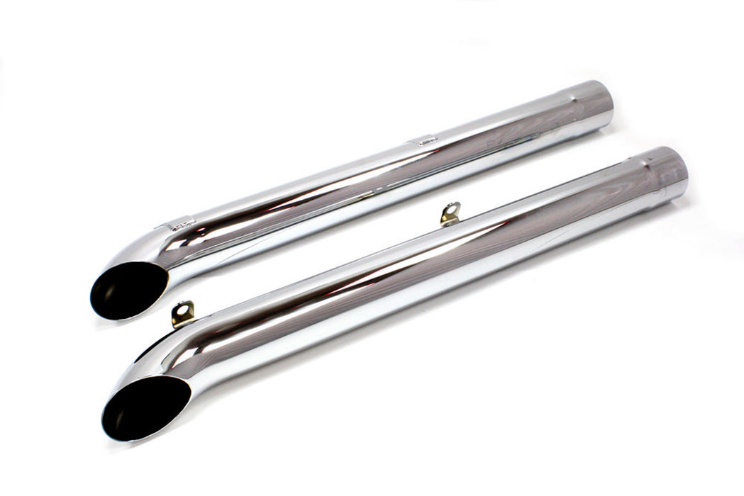 DOUGS HEADERS D930-C Side Pipes - Chrome (Pair)