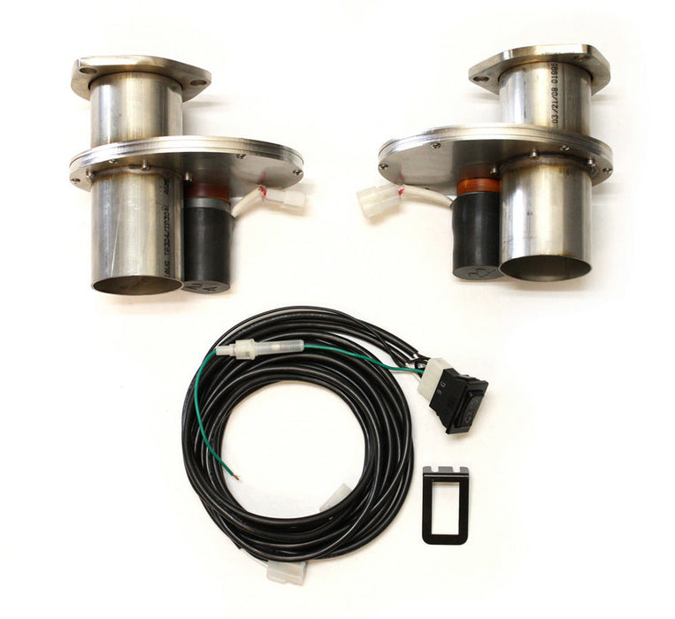 DOUGS HEADERS DEC250A Electric Exhaust Cut-Outs - 2.50 (Pair)
