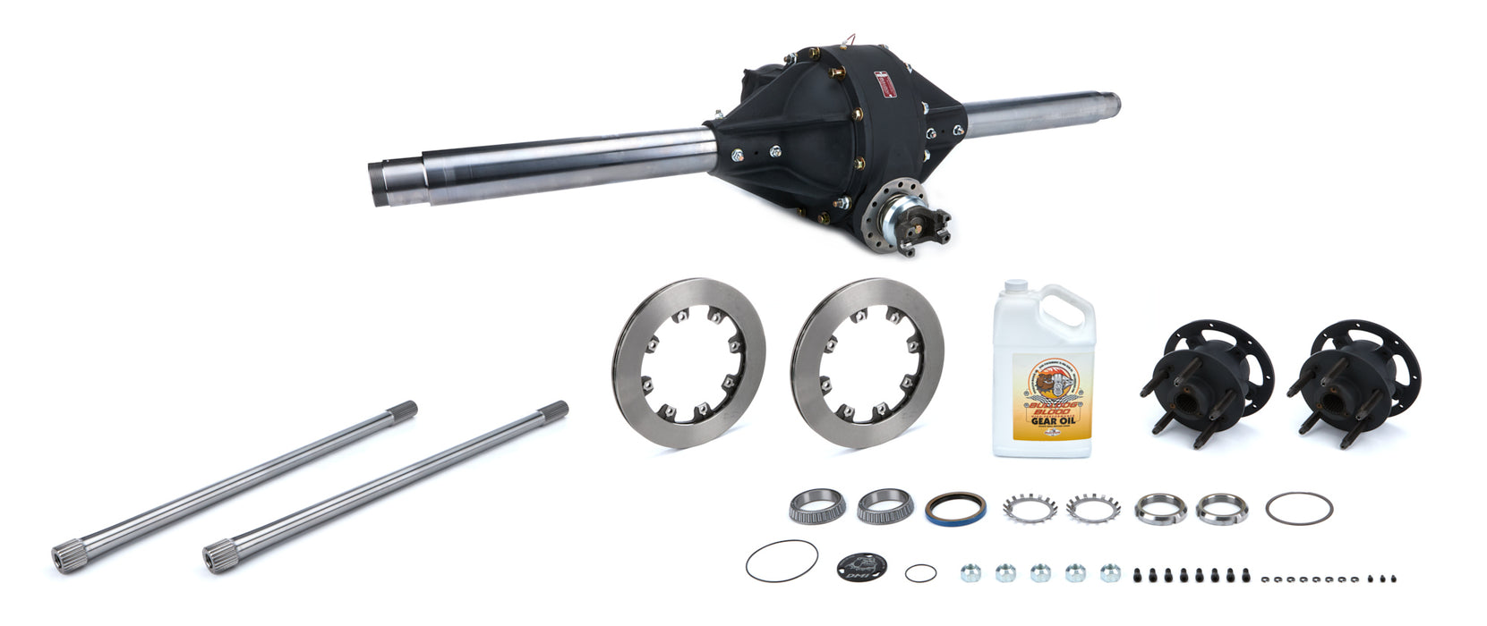 DIVERSIFIED MACHINE 4.12MODPKG3 4.12 Mod Rear w/GN Tubes Billet Hubs & Rotors