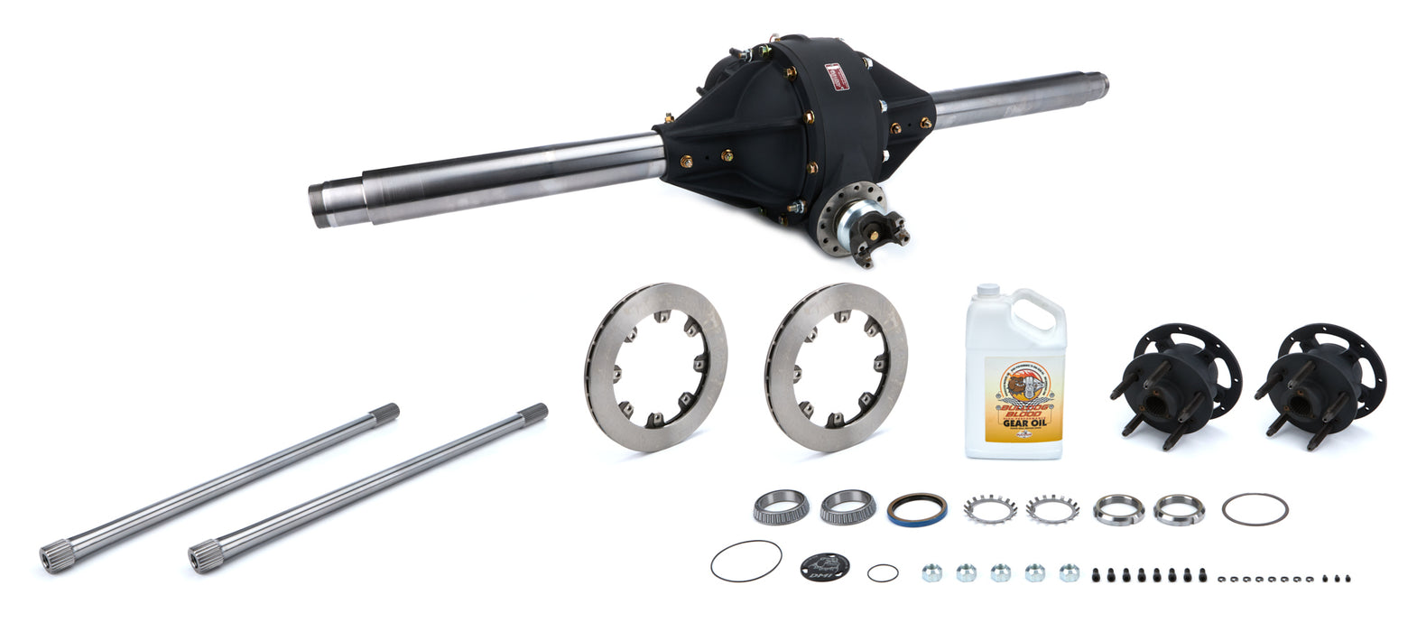 DIVERSIFIED MACHINE 4.12MODPKG4 4.12 Mod Rear w/GN Tubes Billet Hubs & Rotors