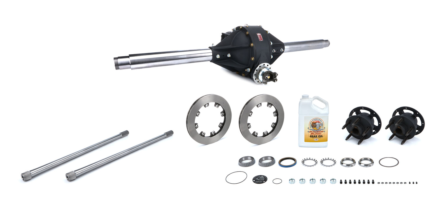 DIVERSIFIED MACHINE 4.86MODPKG3 4.86 Mod Rear w/GN Tubes Billet Hubs & Rotors