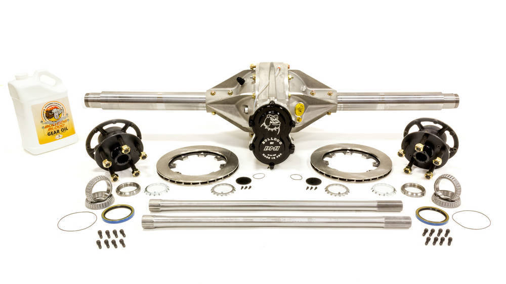 DIVERSIFIED MACHINE IMCA4.12SAT-HA-KIT Q/C Rearend Sat 4.12 w/ Tubes Hubs Rotors Hollow
