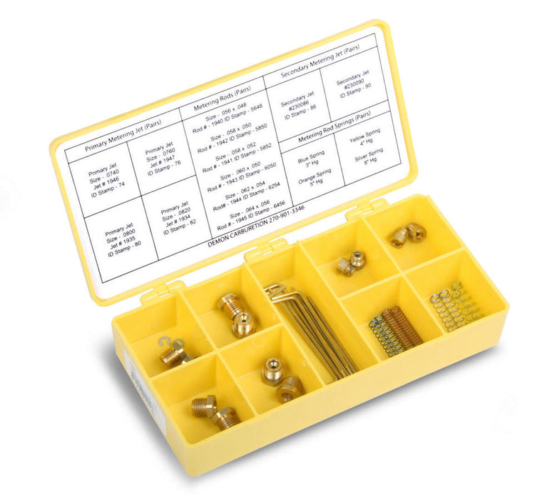 DEMON CARBURETION 1921 Calibration Kit - Street Demon
