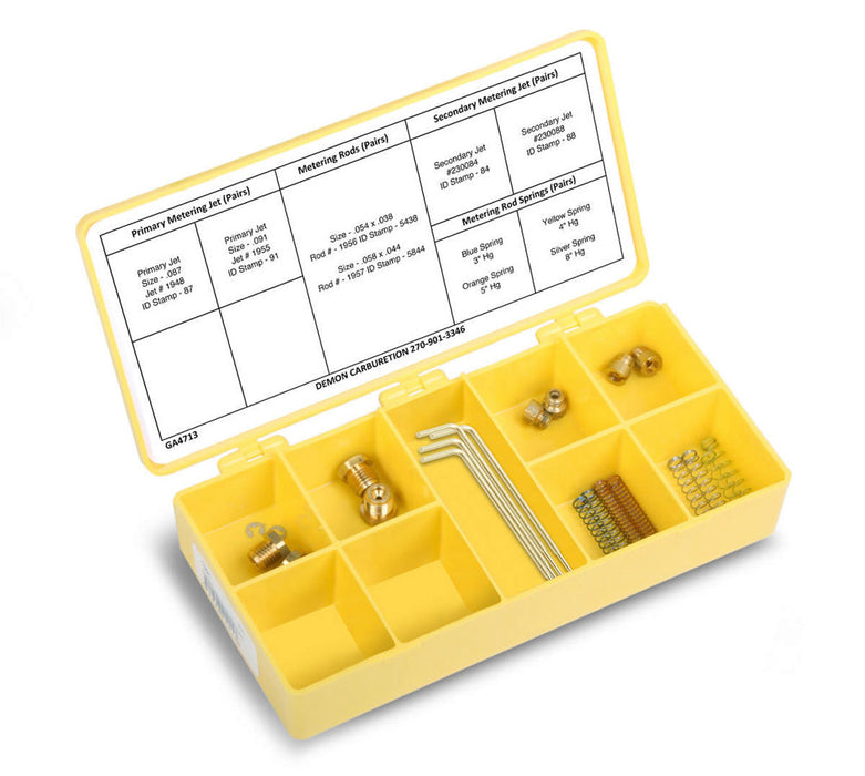 DEMON CARBURETION 1931 Calibration Kit - 750 Street Demon