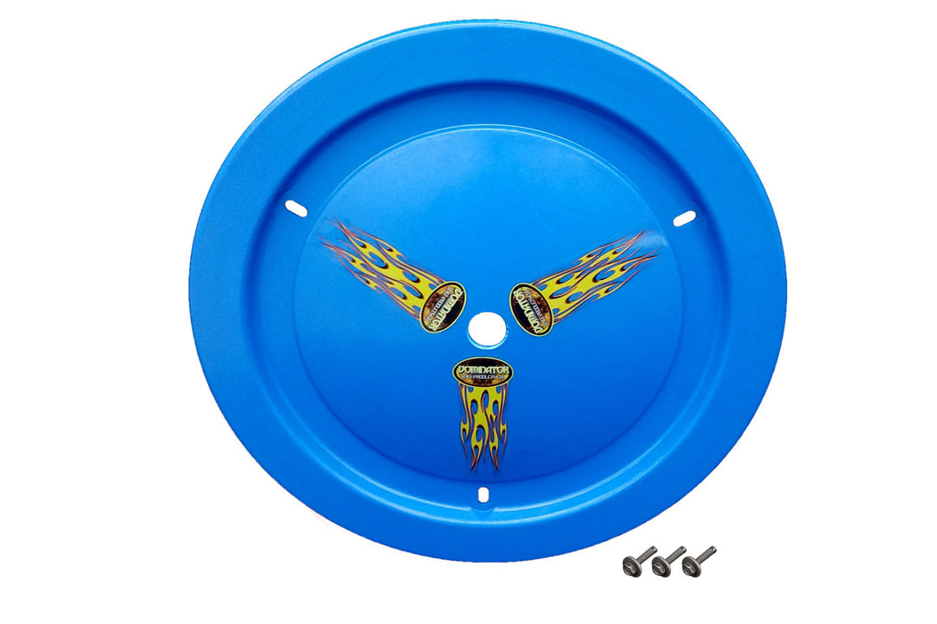 DOMINATOR RACE PRODUCTS 1006-B-BL Wheel Cover Bolt-On Blue Real Style