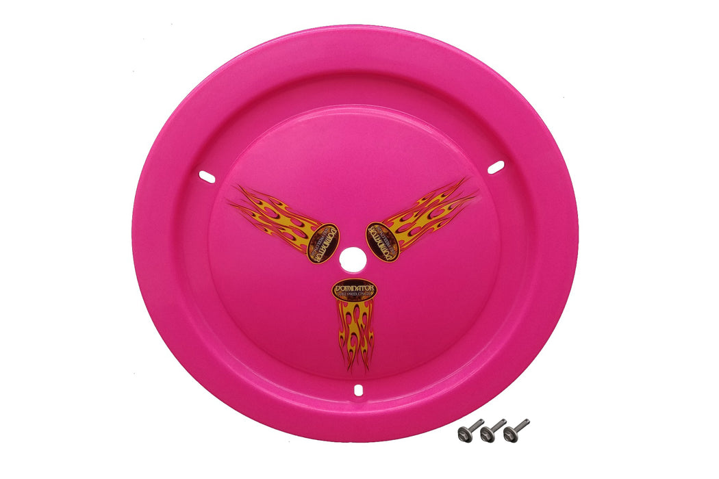 DOMINATOR RACE PRODUCTS 1006-B-PK Wheel Cover Bolt-On Pink Real Style