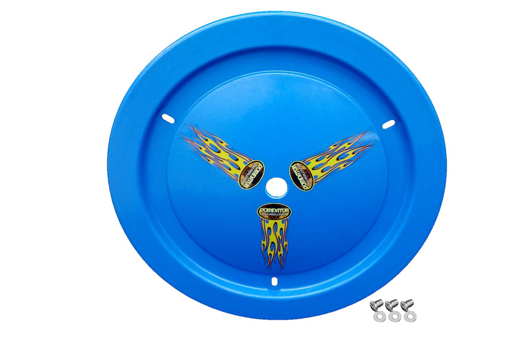 DOMINATOR RACE PRODUCTS 1006-D-BL Wheel Cover Dzus-On Blue Real Style