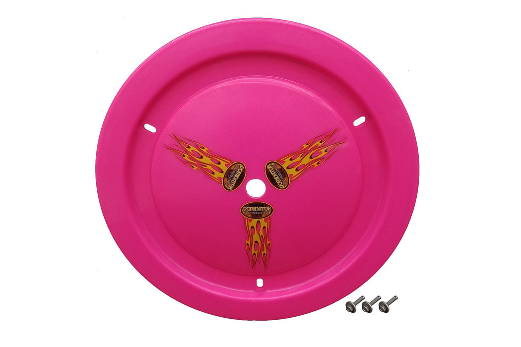 DOMINATOR RACE PRODUCTS 1012-B-PK Wheel Cover Bolt-On Pink