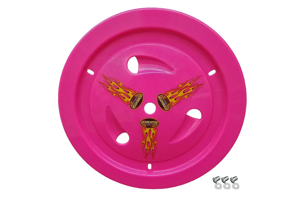 DOMINATOR RACE PRODUCTS 1013-D-PK Wheel Cover Dzus-On Pink