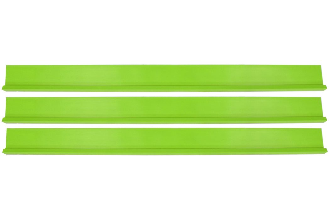 DOMINATOR RACE PRODUCTS 1100-XG Dirt Rocker Set Xtreme Green 3pc