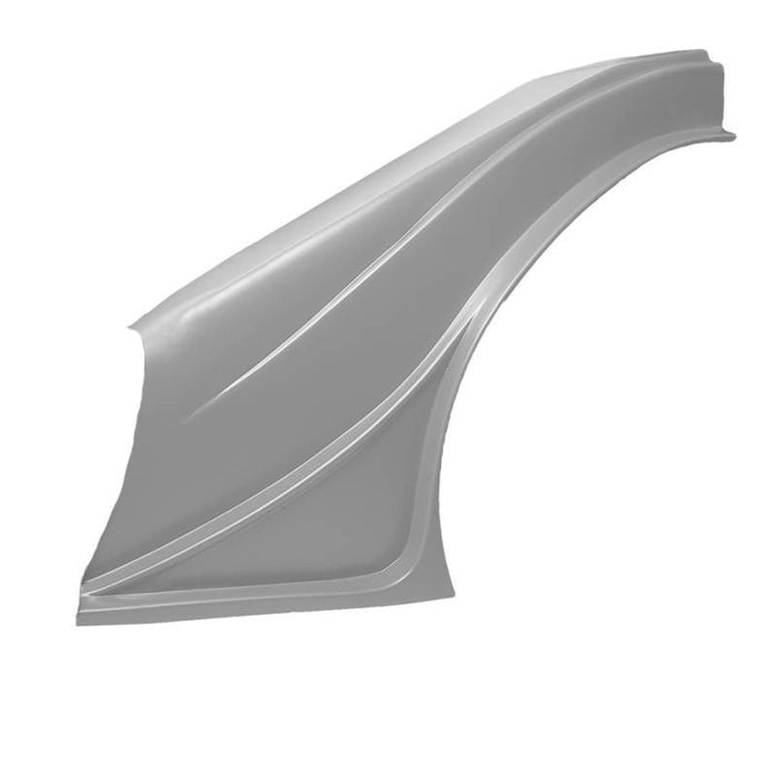 DOMINATOR RACE PRODUCTS 2001F-GRY Dominator Outlaw L/M Left Flare Gray