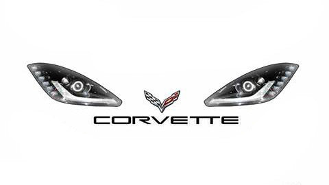 DOMINATOR RACE PRODUCTS 210 Nose Graphics Corvette
