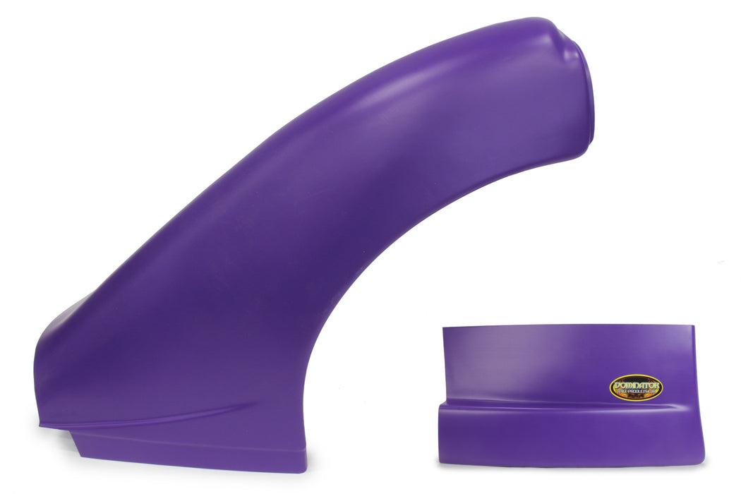 DOMINATOR RACE PRODUCTS 2302-PU Dominator Late Model Flare Left Purple
