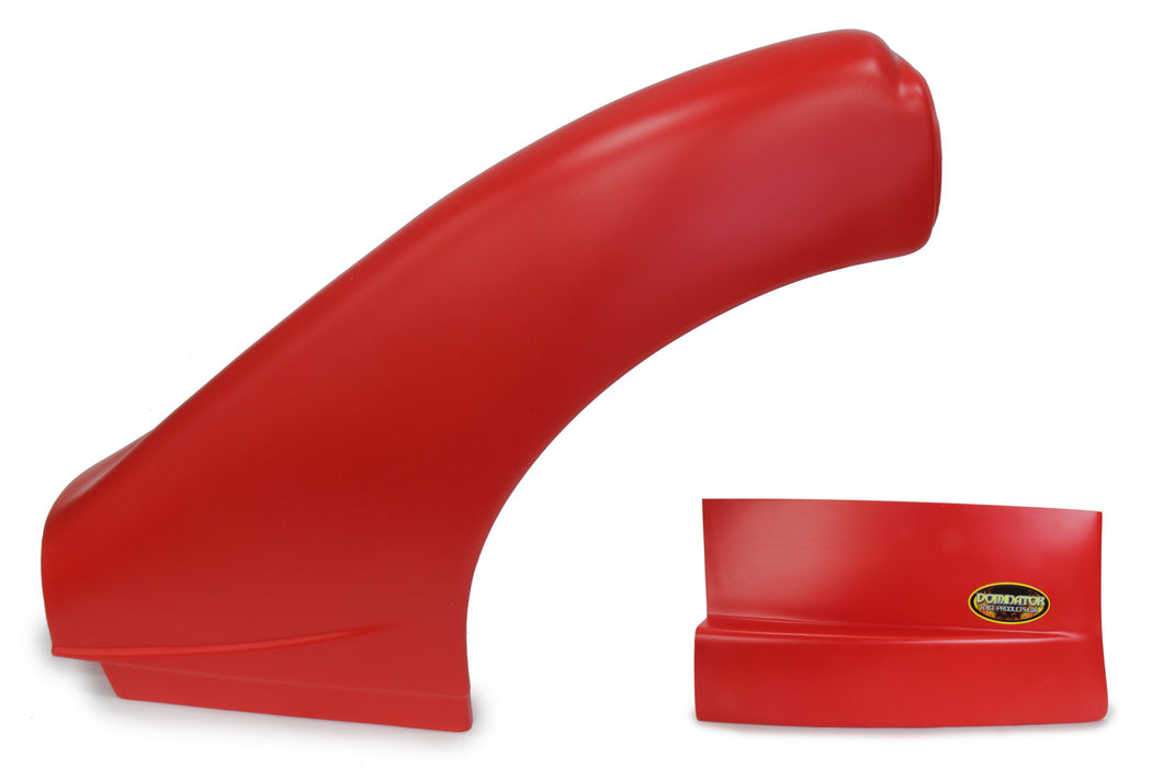 DOMINATOR RACE PRODUCTS 2302-RD Dominator Late Model Flare Left Red