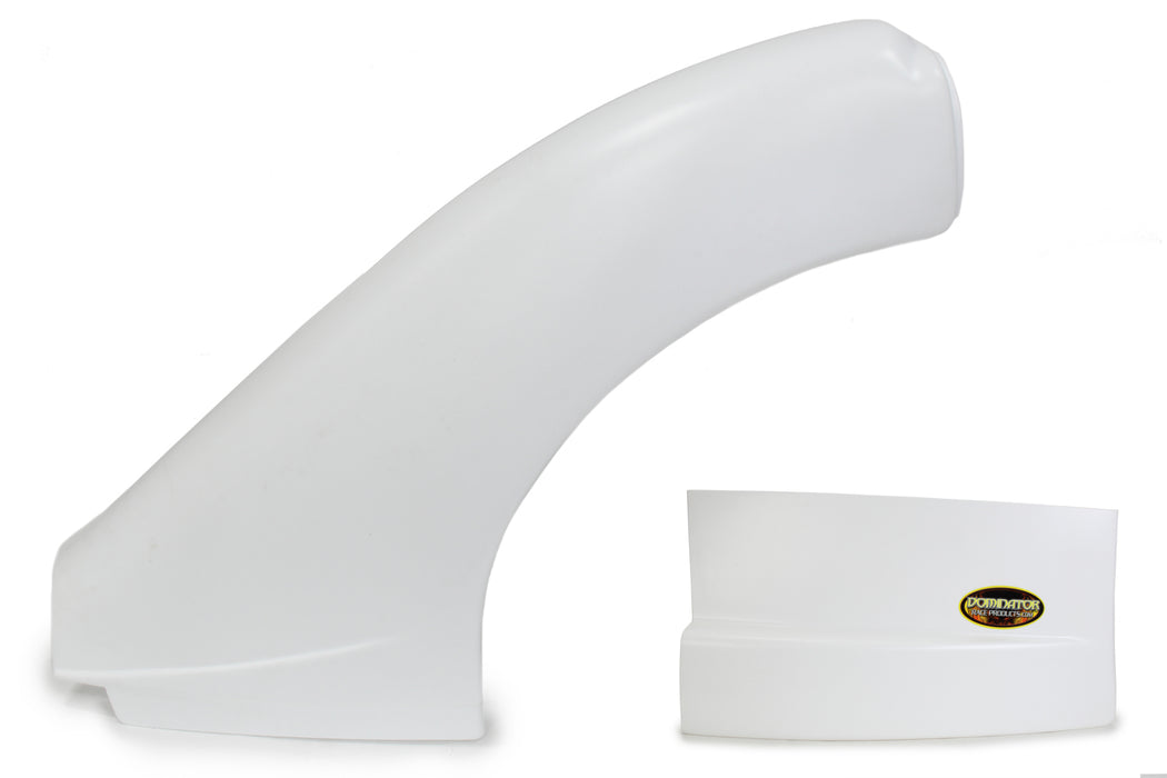 DOMINATOR RACE PRODUCTS 2302-WH Dominator Late Model Flare Left White