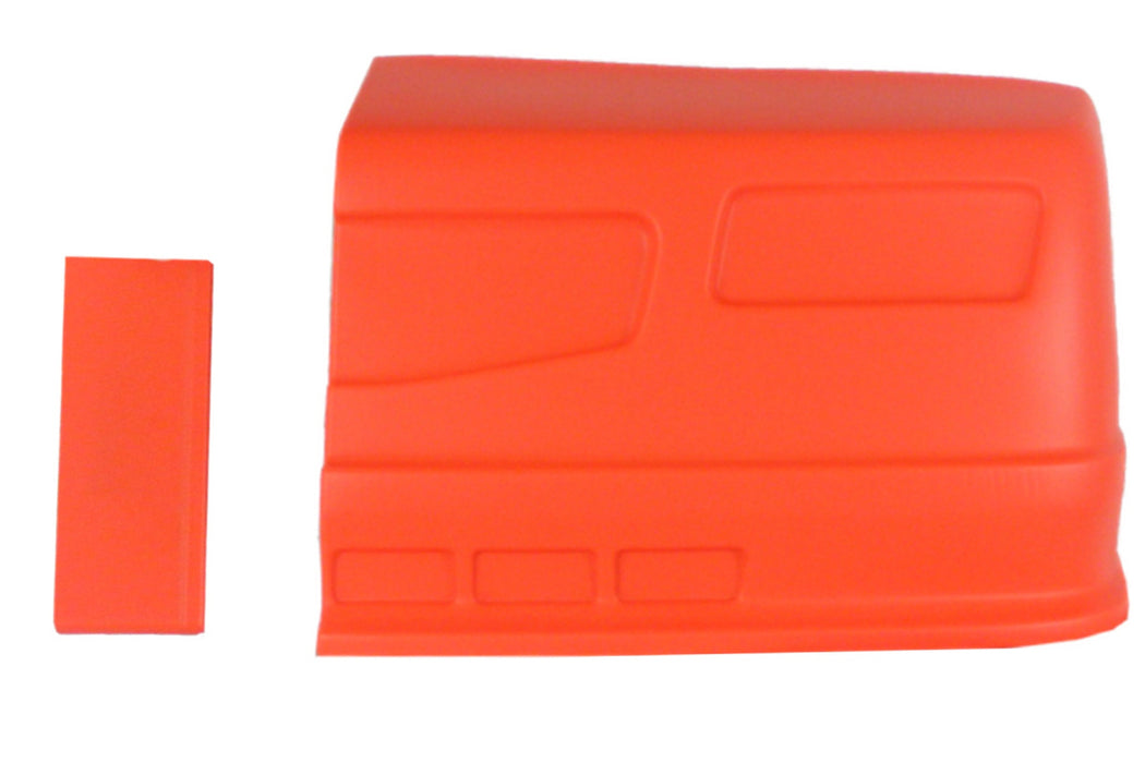 DOMINATOR RACE PRODUCTS 302-FLO-OR SS Nose Flou Orange Left Side Dominator SS