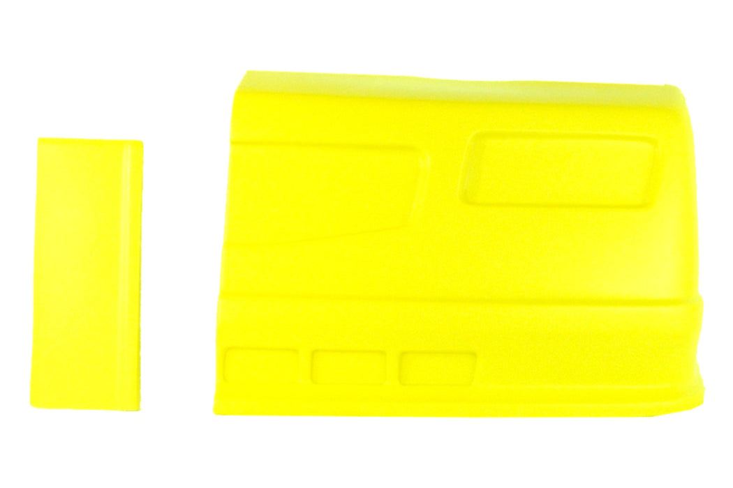 DOMINATOR RACE PRODUCTS 302-FLO-YE SS Nose Flou Yellow Left Side Dominator SS