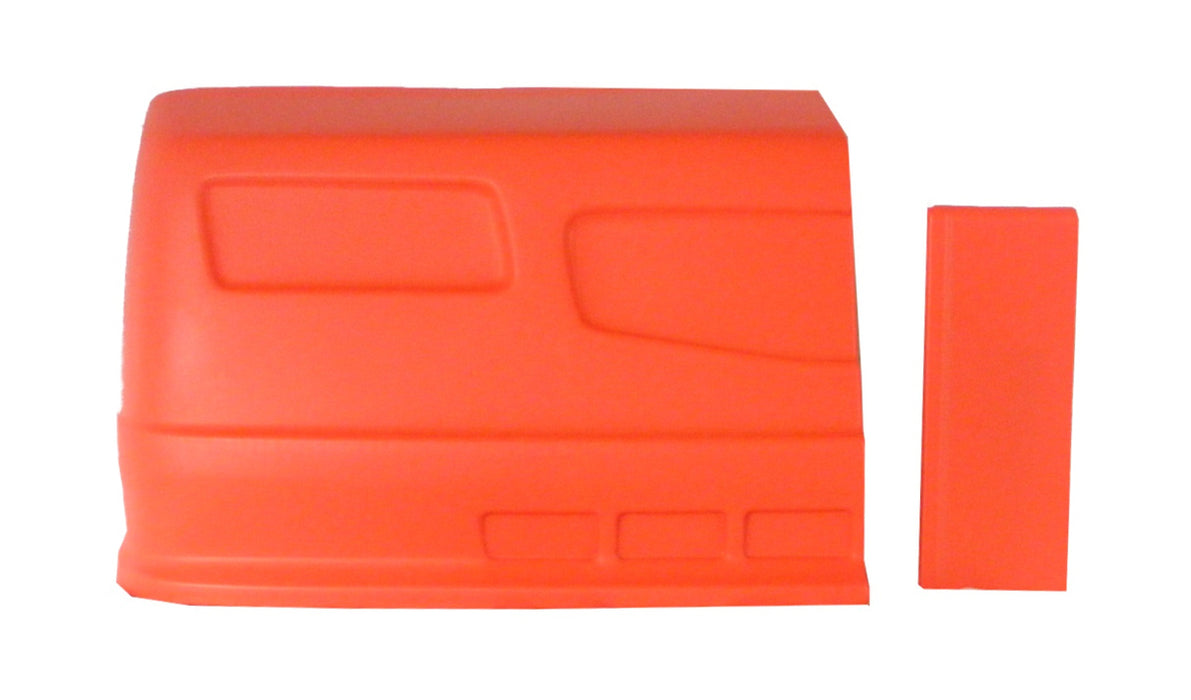 DOMINATOR RACE PRODUCTS 303-FLO-OR SS Nose Flou Orange Right Side Dominator SS
