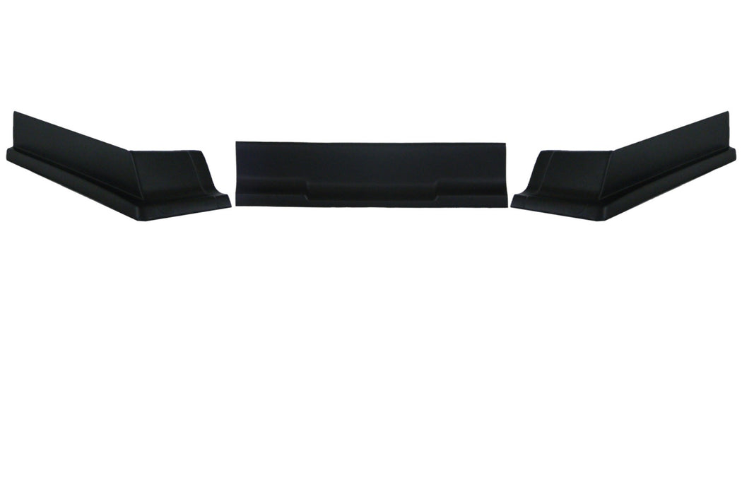 DOMINATOR RACE PRODUCTS 409-BK Valance Modified IMCA 3pc Black