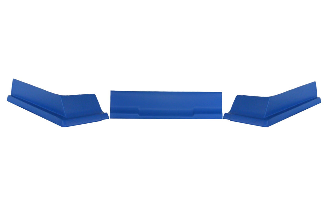 DOMINATOR RACE PRODUCTS 409-BL Valance Modified IMCA 3pc Blue
