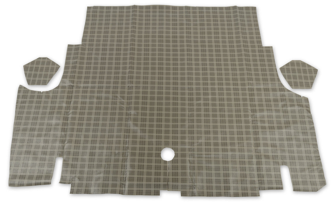 DRAKE AUTOMOTIVE GROUP TM-FM-CPCV-65P 65-66 Mustang Trunk Mat Plaid