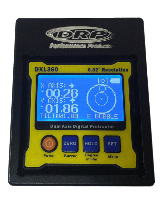 DRP PERFORMANCE 96500 Caster / Camber Gauge Dual Axis w/o Adapter