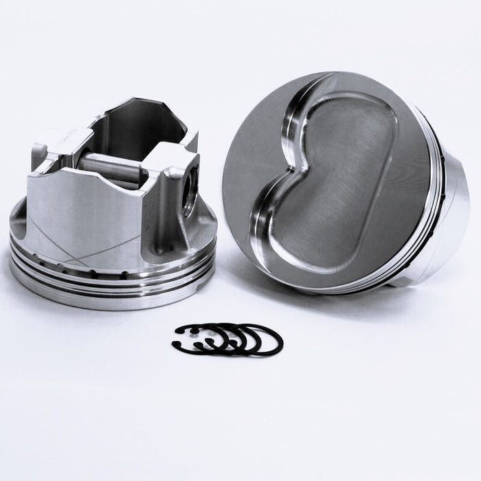 DSS RACING 1-6103-4150B Pontiac 400 Piston Set 4.150 Bore Dished -14cc