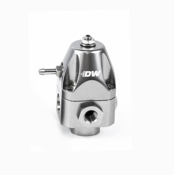 DEATSCHWERKS 6-1002-FRT Adj. Fuel Pressure Reg. Dual 6an Inlet & Outlet