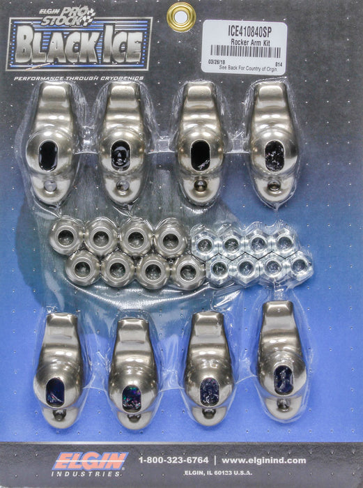 ELGIN ICE410840SP SBC B/I Rocker Arm Kit 1.60 Ratio 3/8 Stud