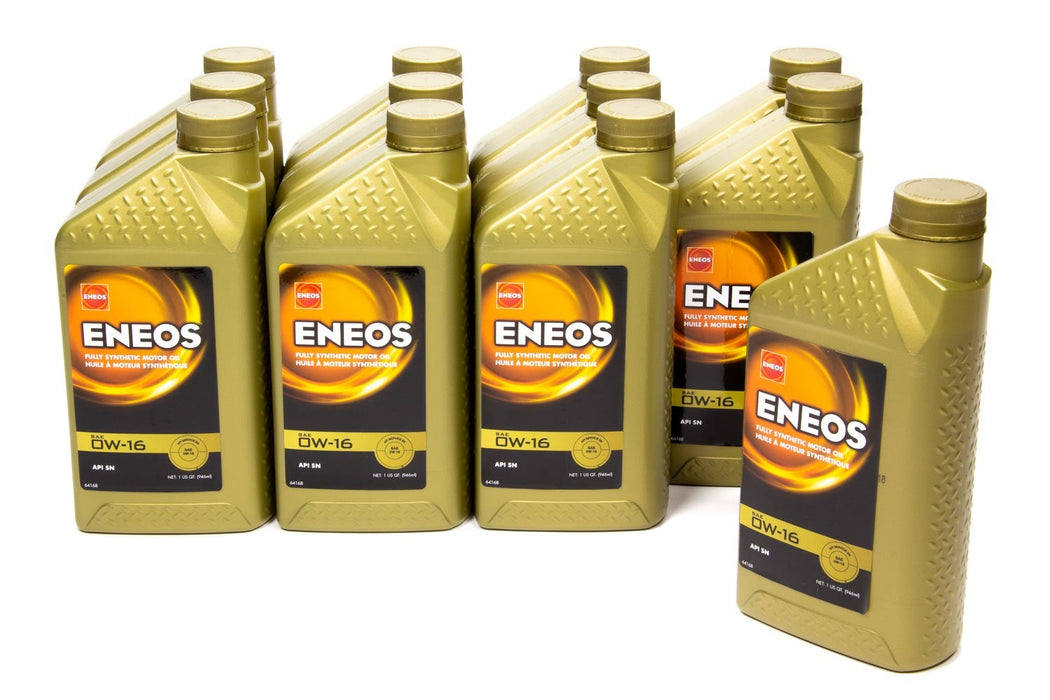 ENEOS 3251-301 Full Syn Oil 0w16 Case 12 X 1 Qt