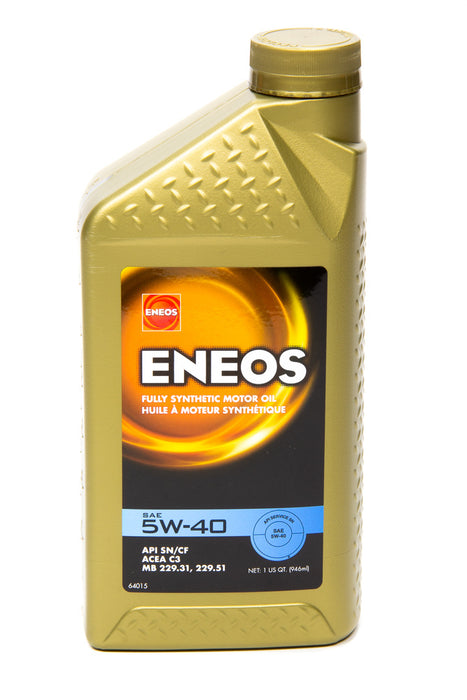 ENEOS 3704-300 Full Syn Oil 5w40 1 Qt