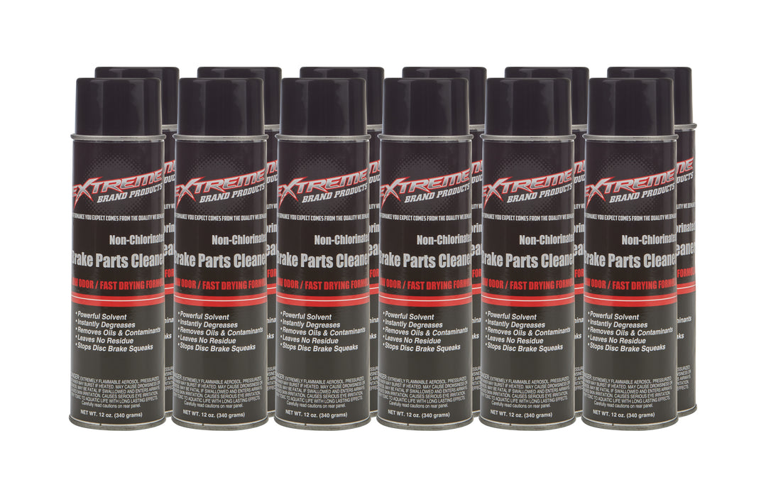 EXTREME RACING OIL EX8745C Brake/Parts Cleaner 12 x 20oz Cans