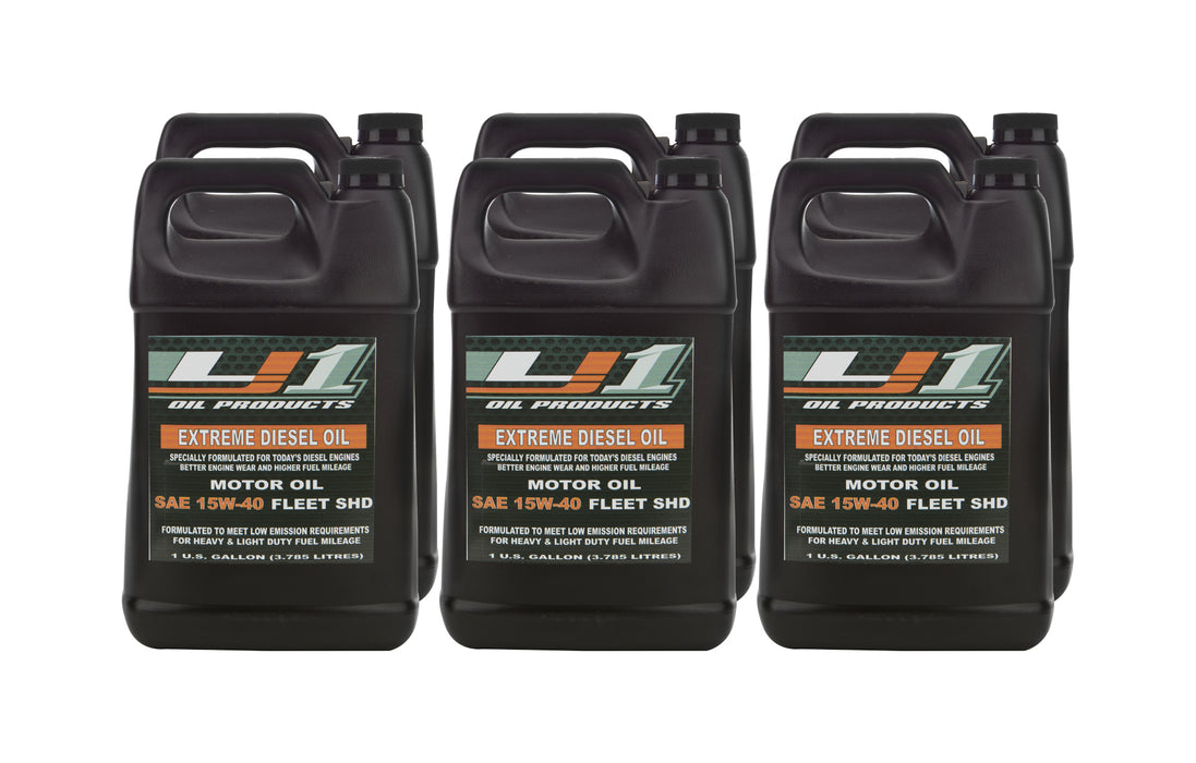 EXTREME RACING OIL XD15W-40C 15W40 CK4 Heavy Duty 6 x 1 Gallon