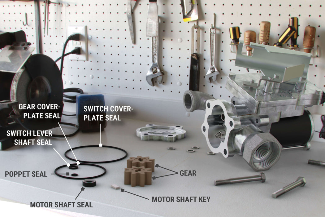 Overhaul Kit for EZ-8 Fuel Transfer Pump, Mfg before 2016 - Truck Part Superstore