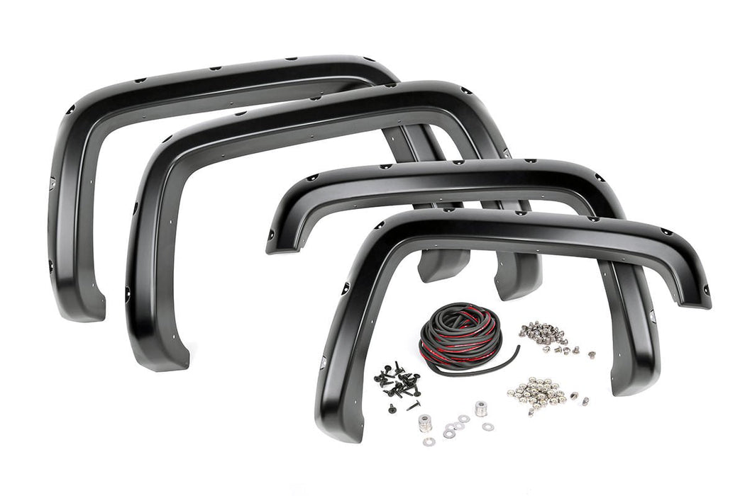 Rough Country F-C11511 Chevrolet Pocket Fender Flares w/Rivets 15-20 Colorado-5 Foot Bed Rough Country - Truck Part Superstore