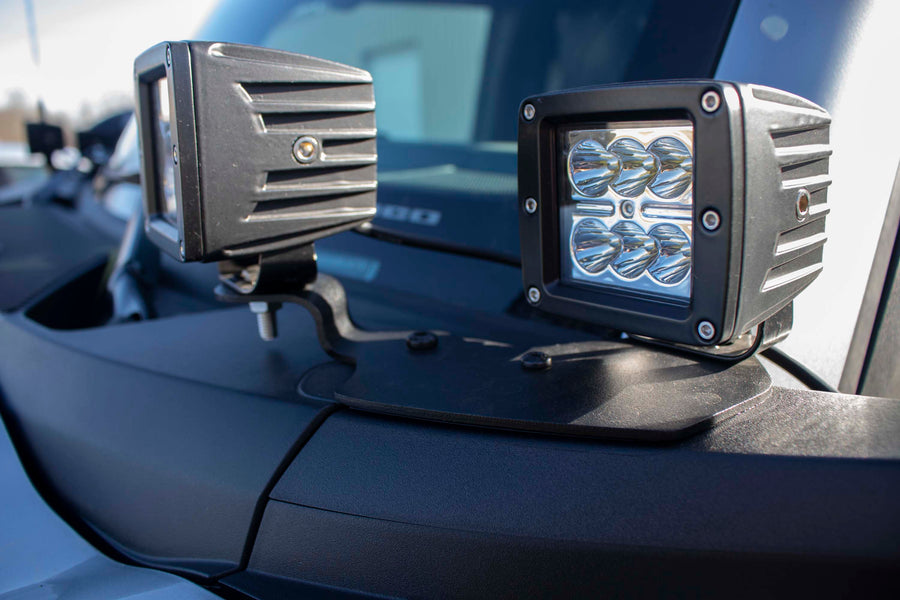 Fishbone Offroad FB21350 2022-Present Bronco Cowl Light Brackets Fishbone Offroad - Truck Part Superstore