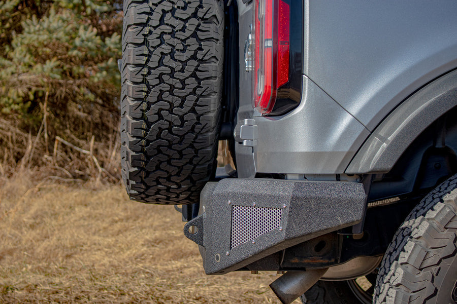 Fishbone Offroad FB22360 2022-Present Bronco Steelhead Rear Bumper Fishbone Offroad - Truck Part Superstore